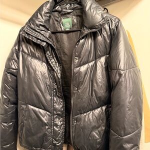 Wild Fable Glossy Black Jacket